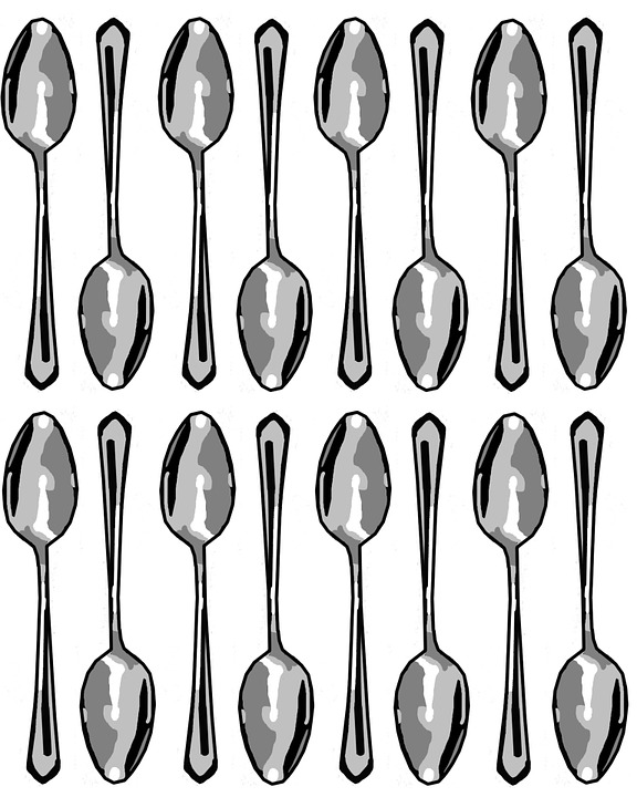 Free illustration spoon clip art background image on