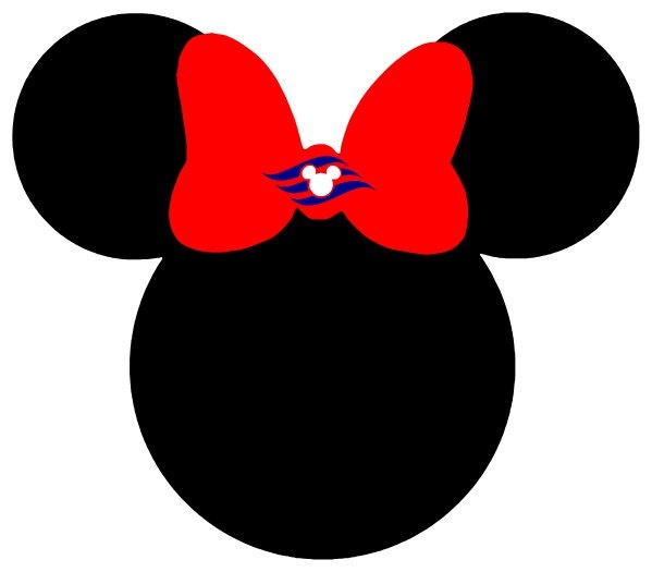 Minnie mouse head glass clipart mickey mouse pencil and inlor glass