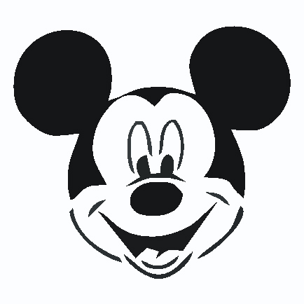 Minnie mouse head mouse face clipart clipartllection mickey and minnie mouse