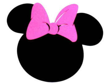 Minnie mouse head vector free download clip art