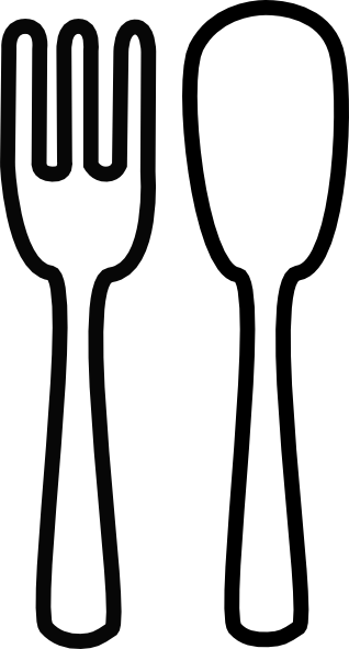 Spoon and fork clipart cliparts others art inspiration