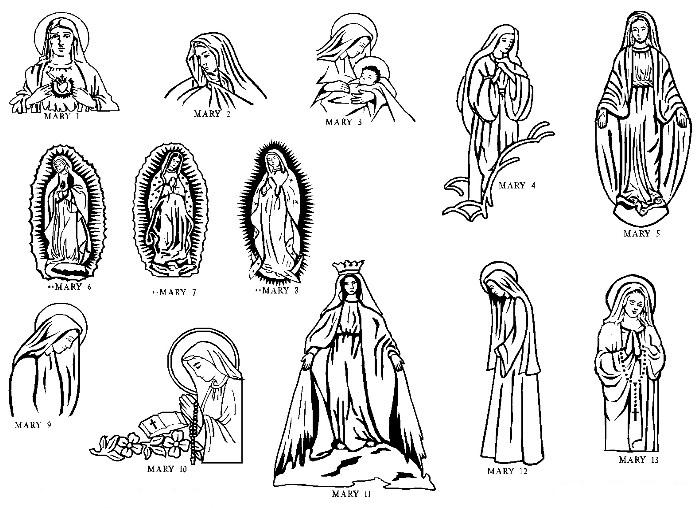 Catholic funeral clipart