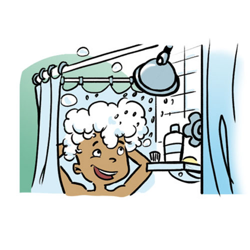 Shower clipart take clip art newloring pages