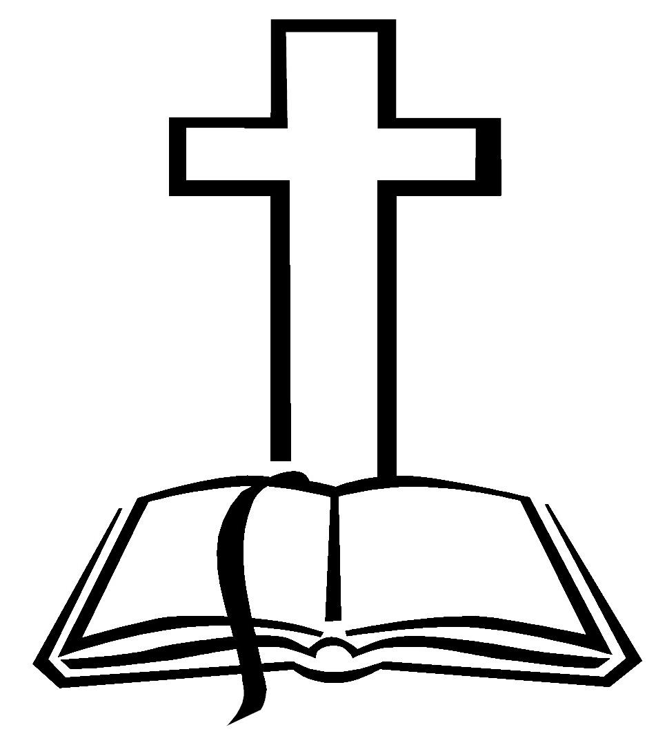 Unique cross black and white catholic clipart images