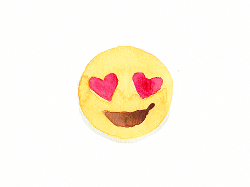 animated emoticon Emoji love romance kiss heart animated popkey gif