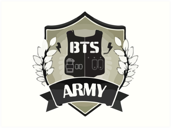 Bts army logo art prints by breezefrozen redbubble png