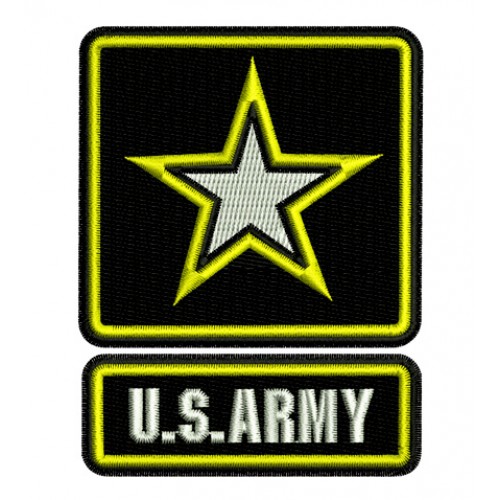 Us army logo embroidery design jpg