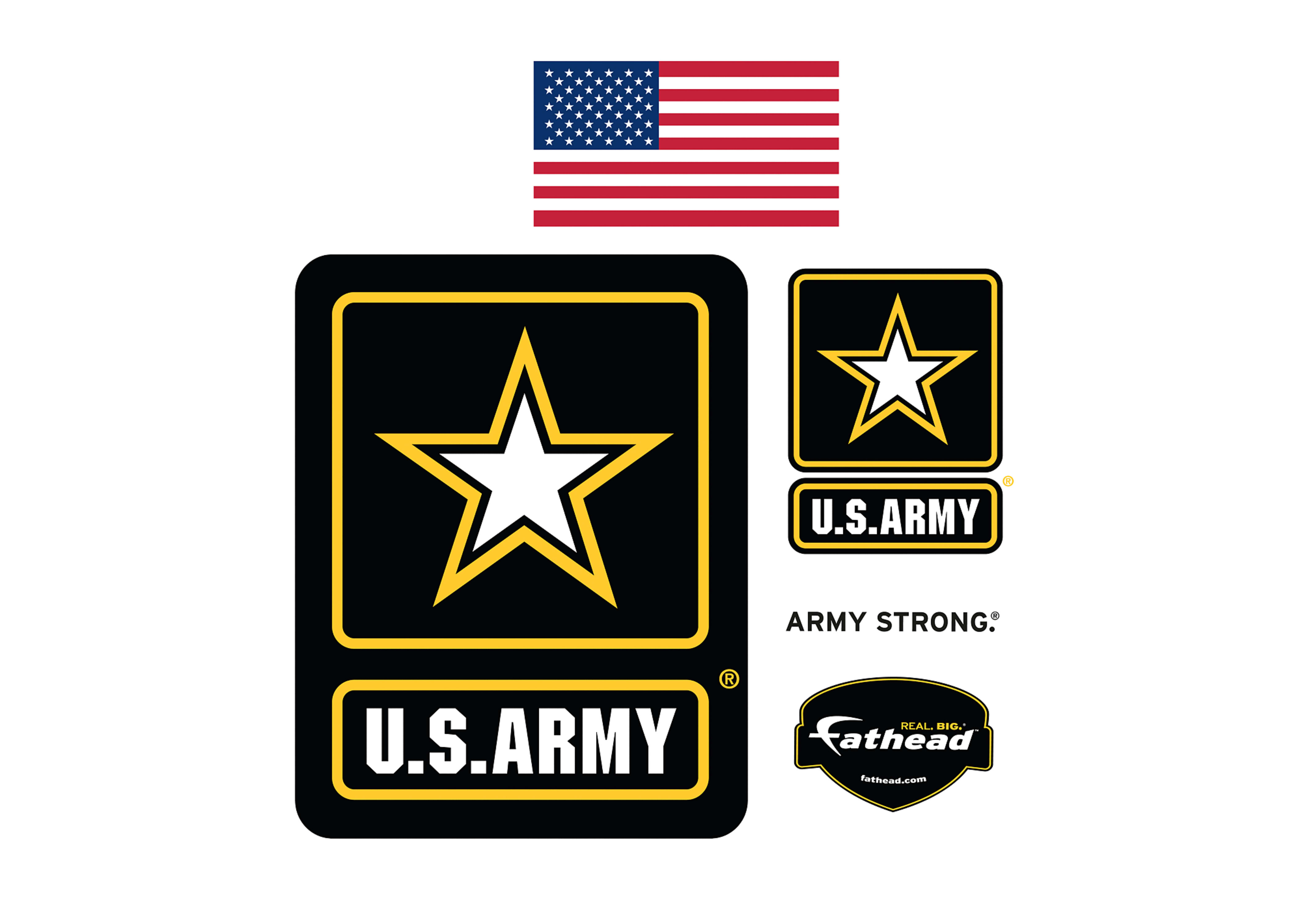 Army logo wall decal shop fathead for decor jpg