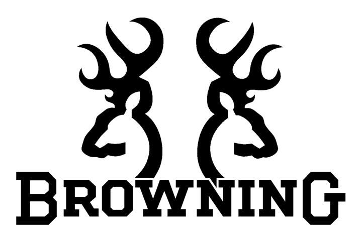 browning symbol Browning logo 3 decal sticker jpg