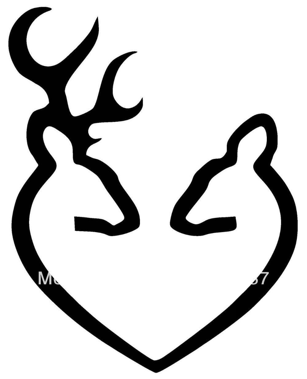 browning symbol Free logo buck and doe heart redemit browning deer file jpg