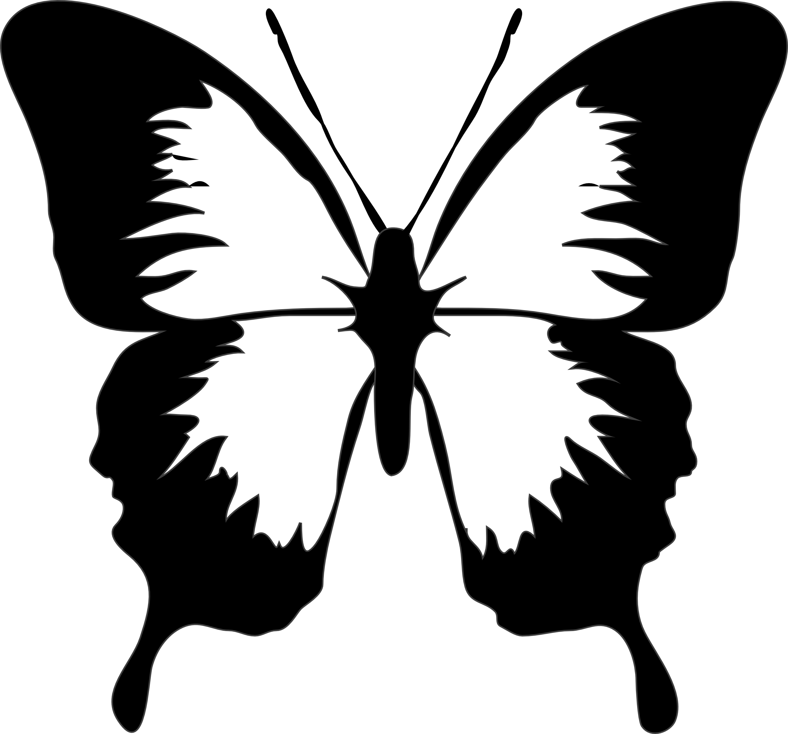 butterfly black Butterfly images black and white free download clip art png