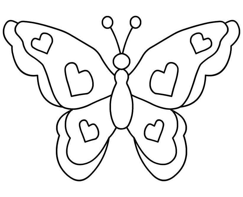 Butterfly black and white clipart jpg