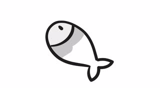 cartoon fish Fish 2 cartoon illustration hand drawn animation transparent jpg