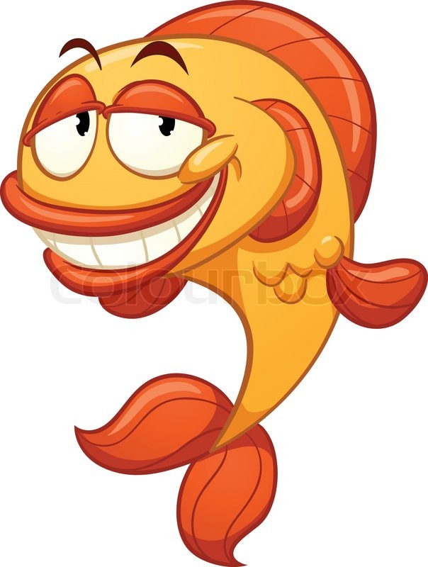 Cartoon fish stock vector lour jpg