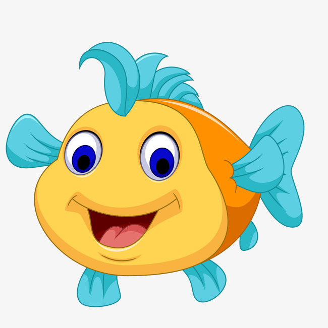 Cute cartoon fish vector cartoon fish lovely jpg