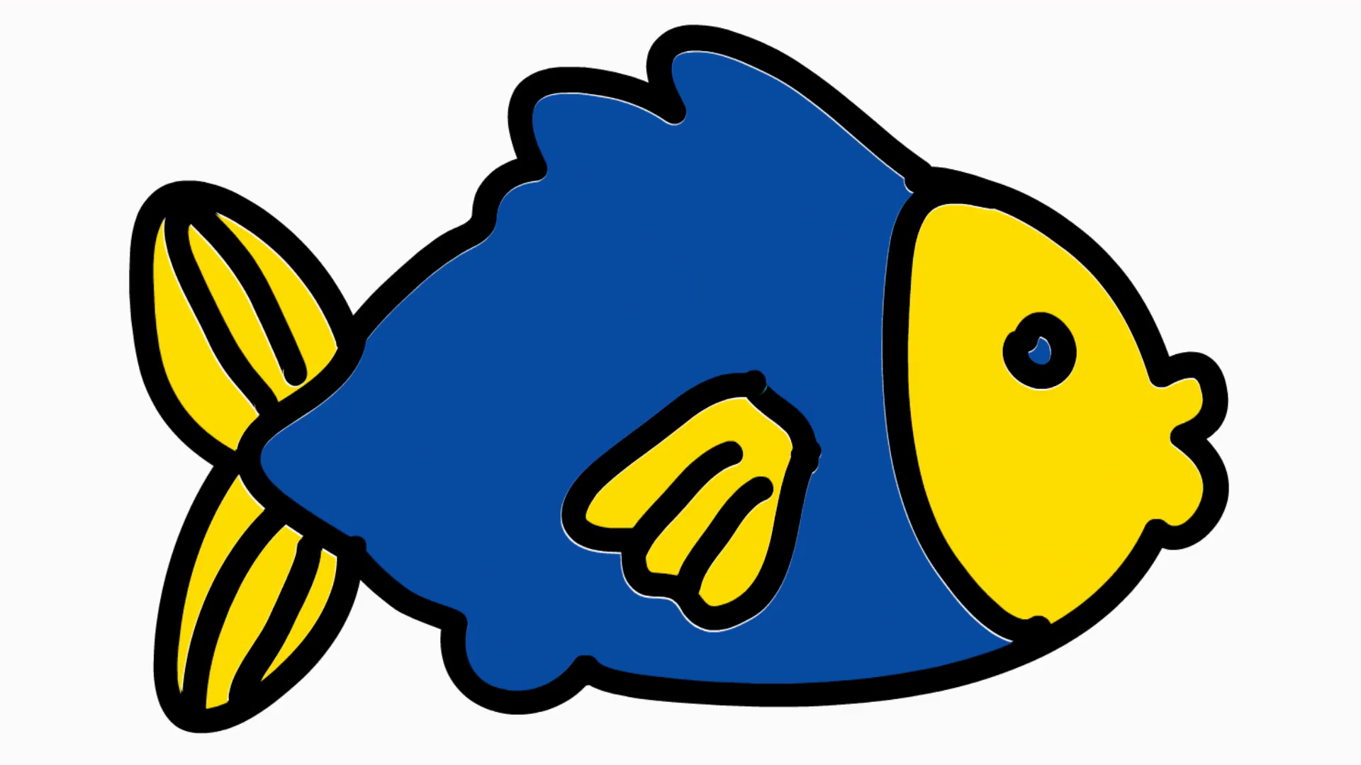 cartoon fish Fish 2 animation with transparent background motion background png