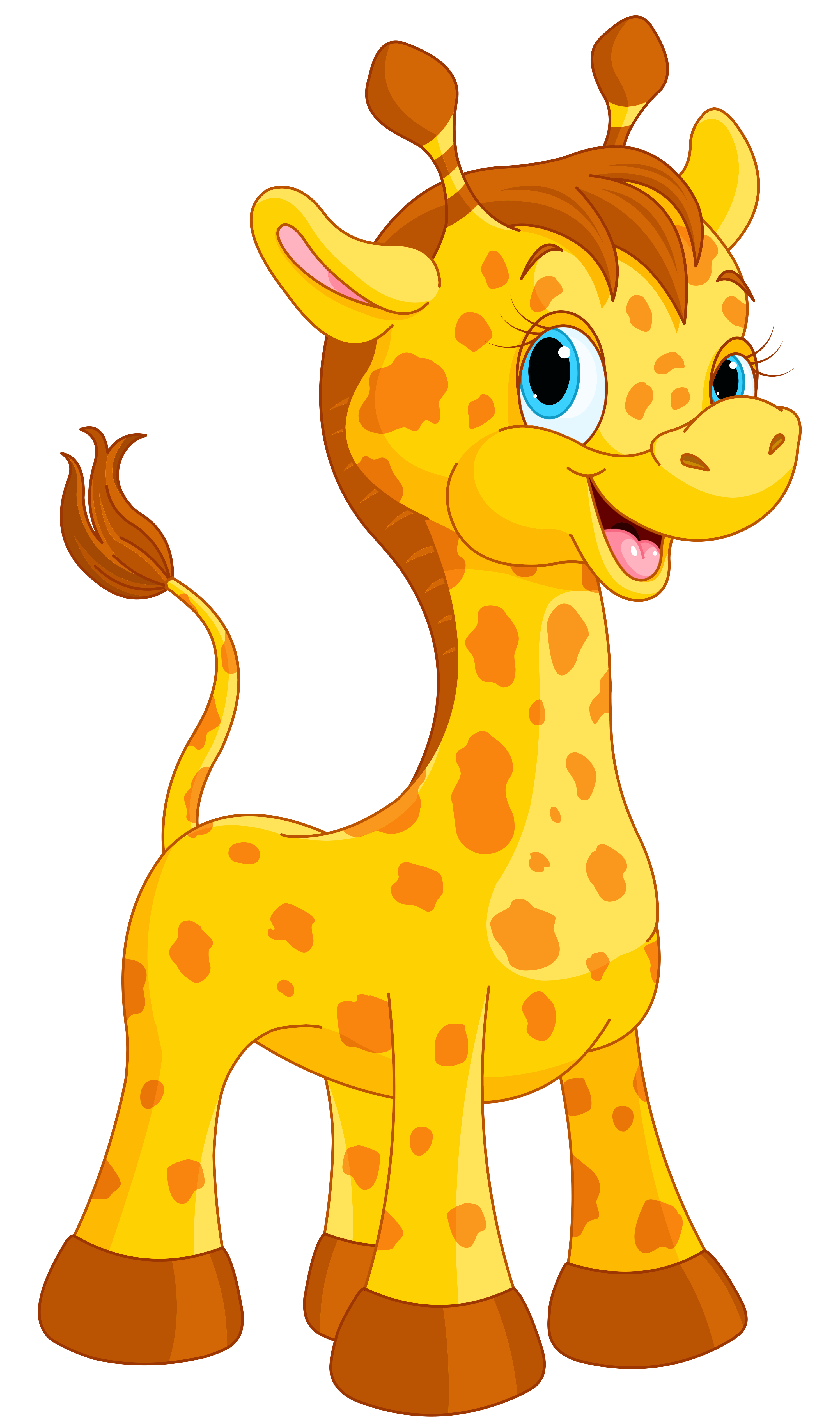 cartoon giraffe Cute giraffe cartoon clipart image gallery yopriceville png