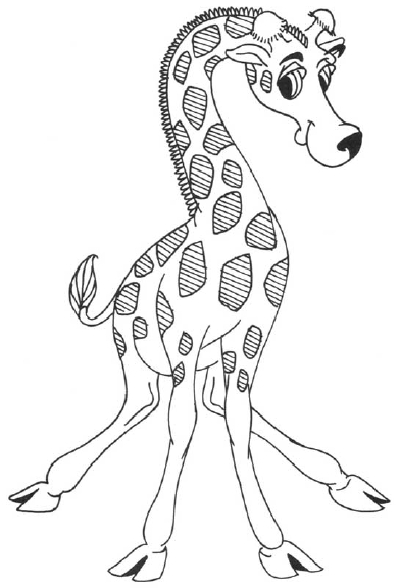 How to draw a cartoon giraffe howstuffworks jpg