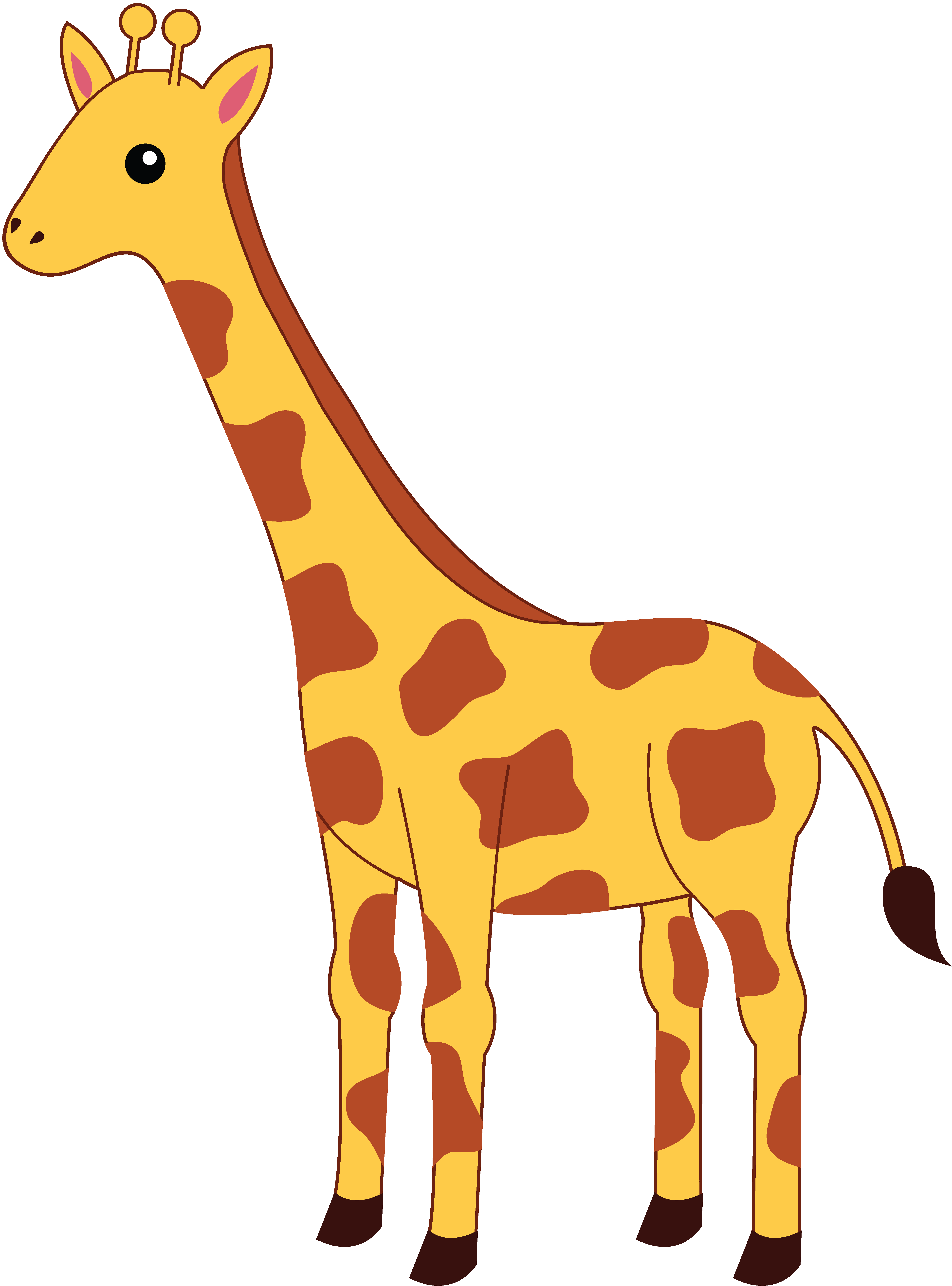 Pics of cartoon giraffes free download clip art png