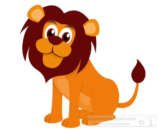 cartoon lion Lion clipart cartoon style big eyes lion clipart jpg
