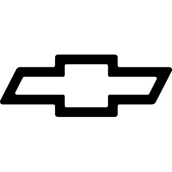 chevy logo Chevy bowtie 14 year outdoor decal white jpg