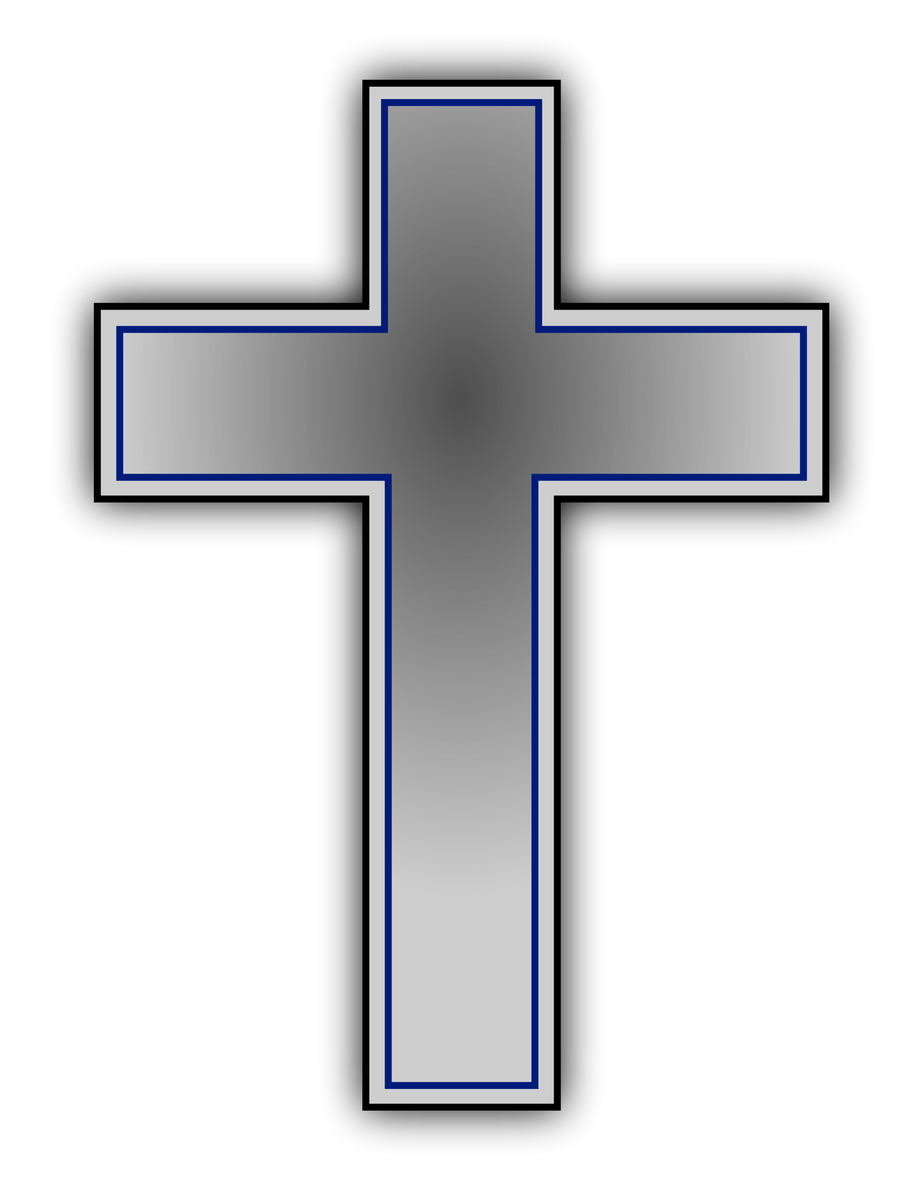 cross picture Black and white cross free download clip art png