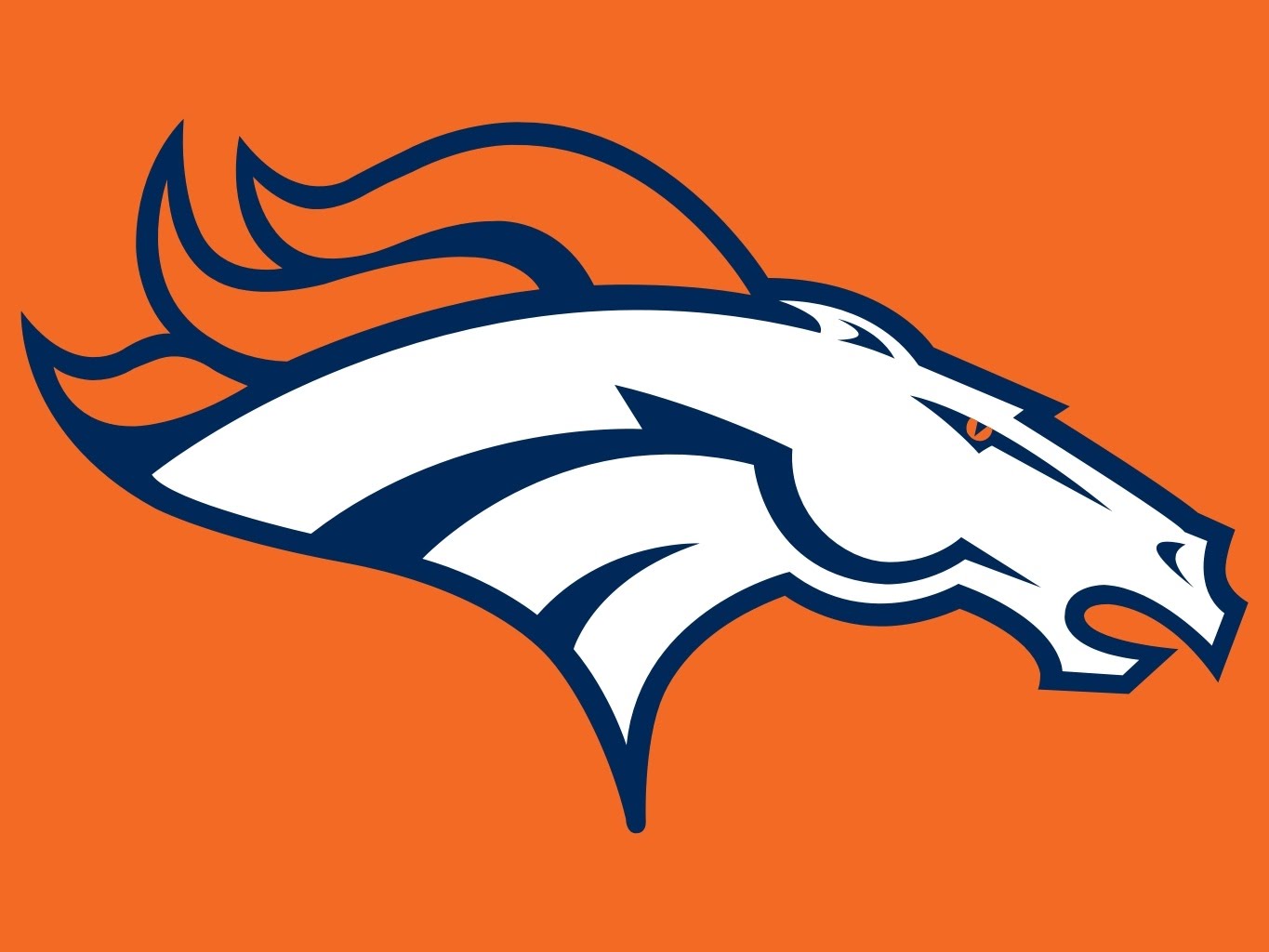 How To Draw The Denver Broncos Logo Youtube Jpg Cliparting