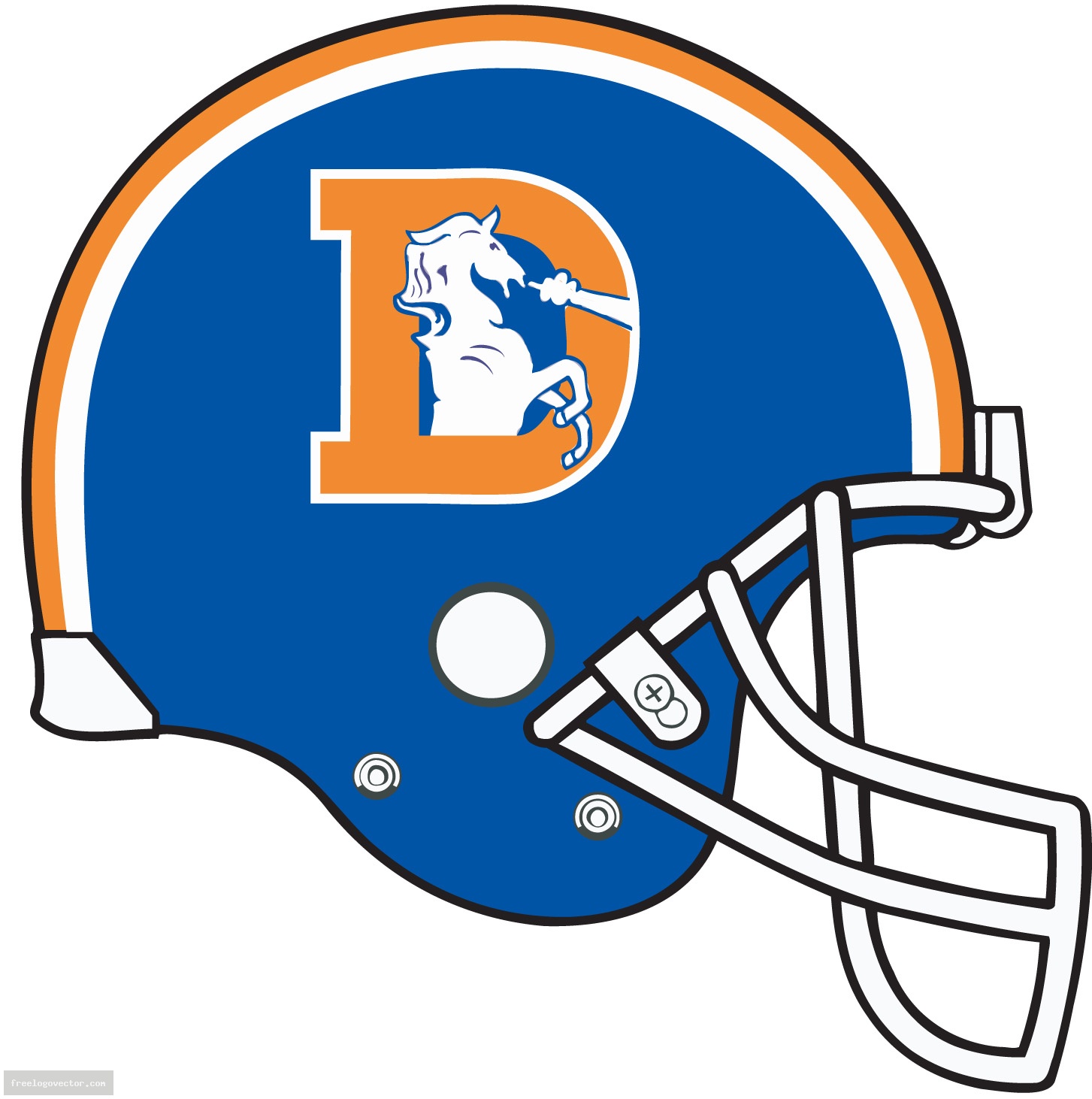 Denver broncos logo clipart jpg