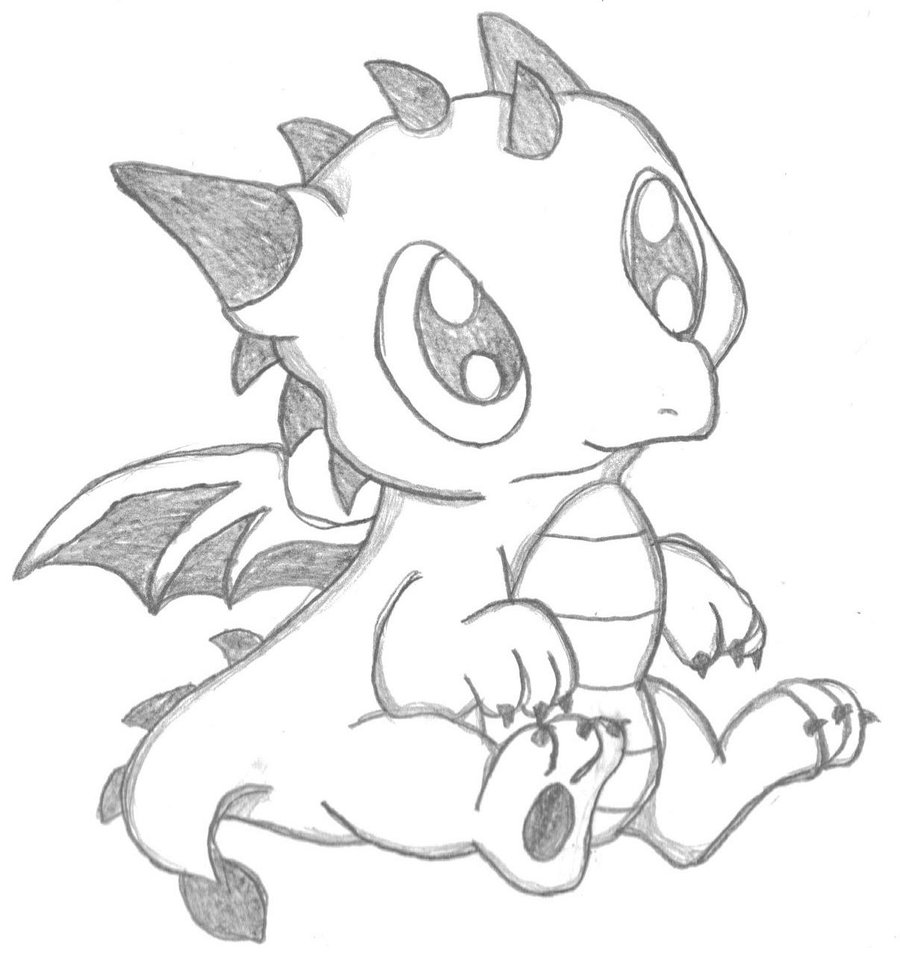 Cute dragon drawings free download clip art on jpg