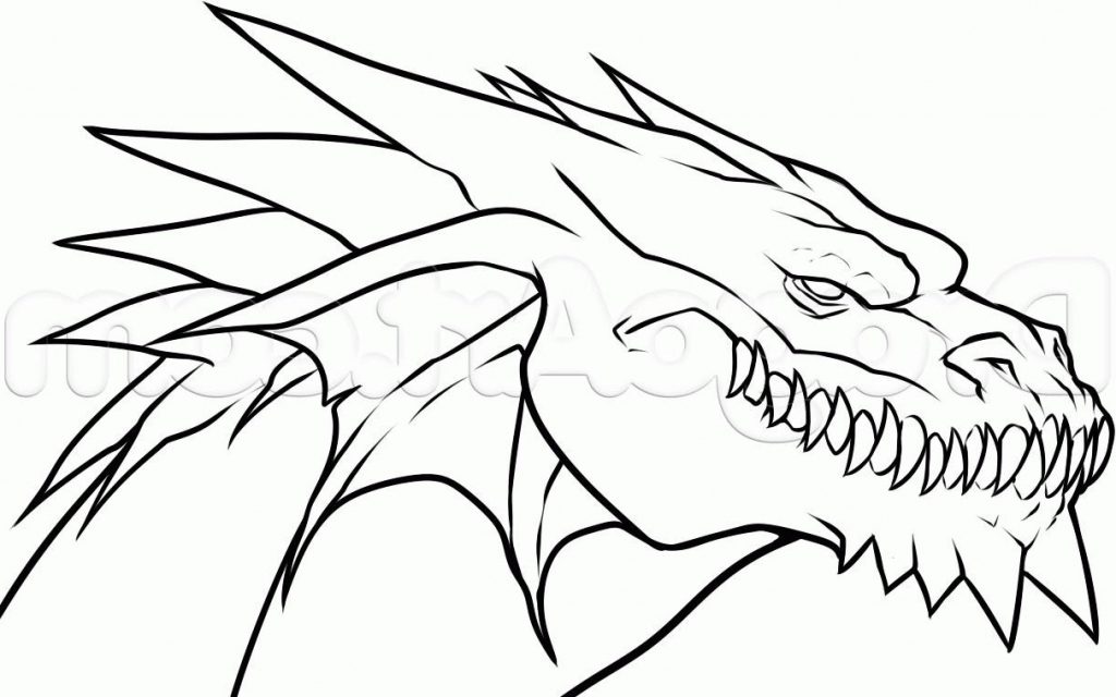 Easy dragon drawings jpg