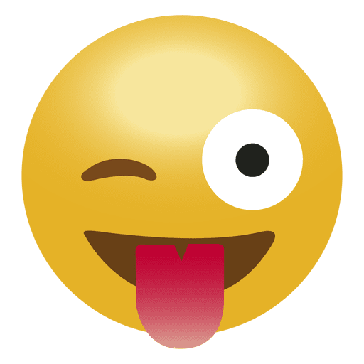 emoji transparent Laugh tongue emoji emoticon transparent  png