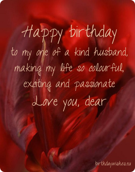 happy birthday husband Romantic happy birthday wishes for husband with images jpg