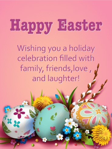 Enjoy your holiday happy easter card birthday  png