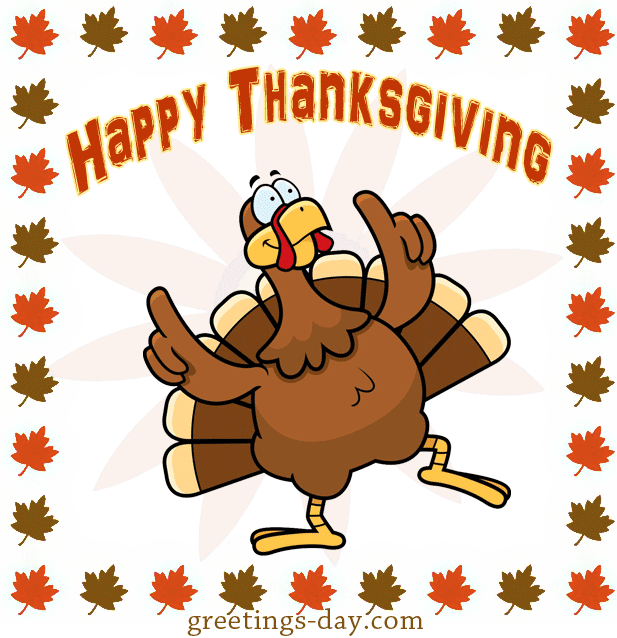 Dancing happy thanksgiving turkey quote pictures photos and gif