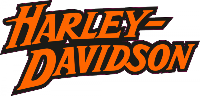 Harley davidson logo letters transparent stick png