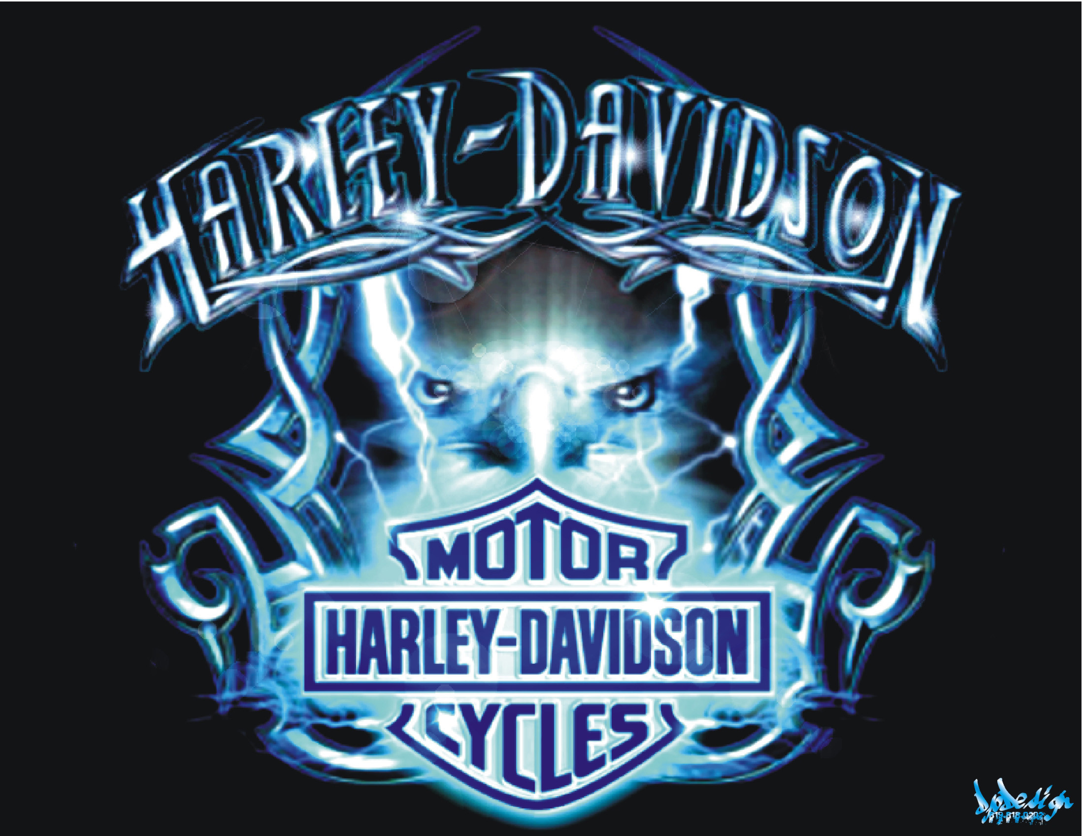 Harley davidson logo background media file jpg