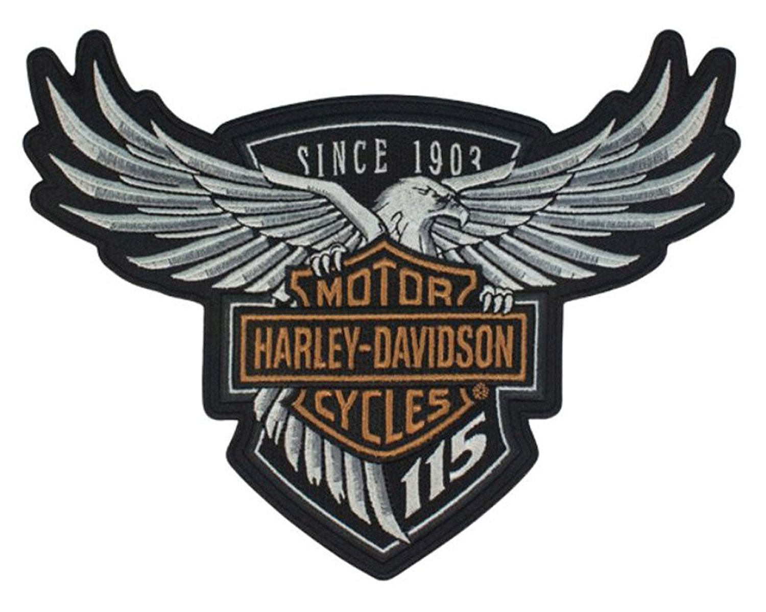 harley davidson logo Harley davidson th anniversary eagle emblem patch jpg