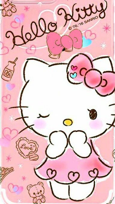 Hello kitty wallpaper for phone top backgrounds  jpg