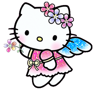 Hello kitty images mving glittery dress wallpaper and gif
