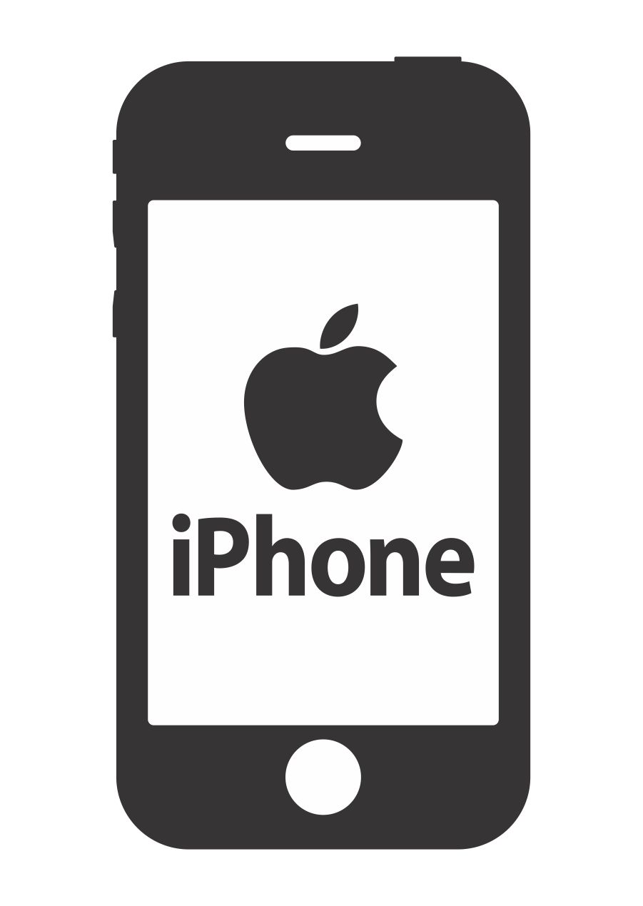 Iphone clipart iphone mobile logo pencil and inlor png
