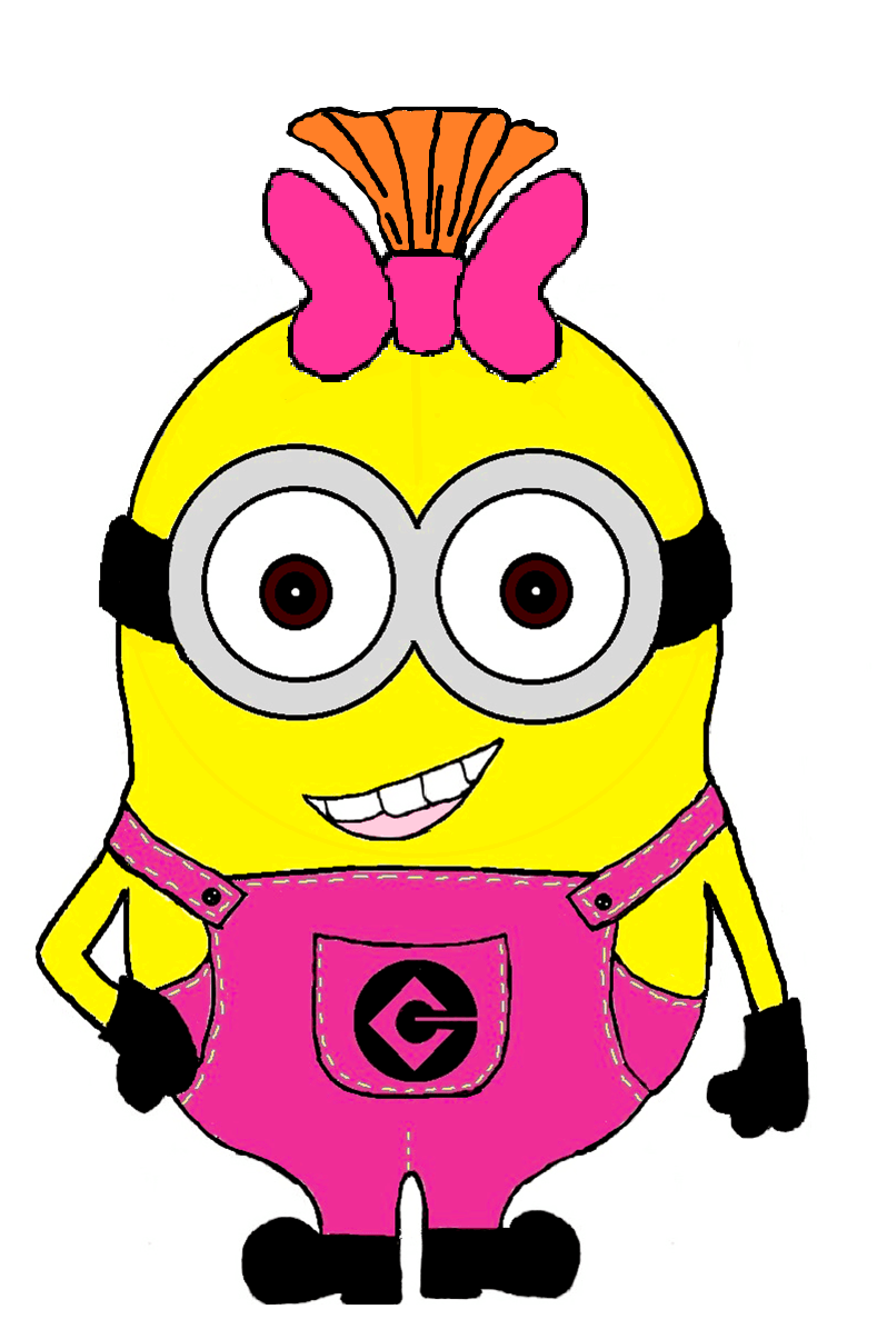 Minion girl cliparts png