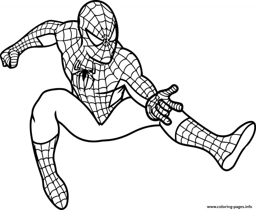 Spiderman cartoon s5cloring pages printable jpg