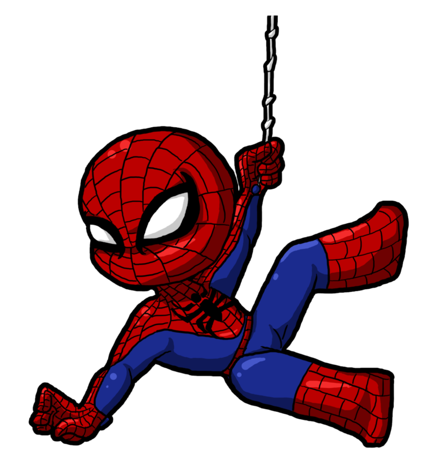 Web clipart spiderman cartoon pencil and inlor web png