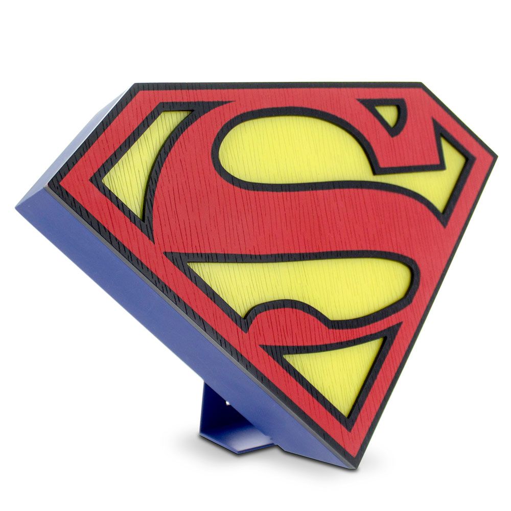 Superman logo light emblem wall menkind jpg