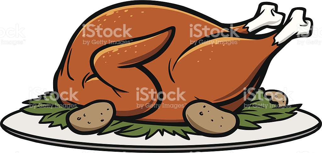 Cooked turkey cartoon clipart roast pencil and in jpg