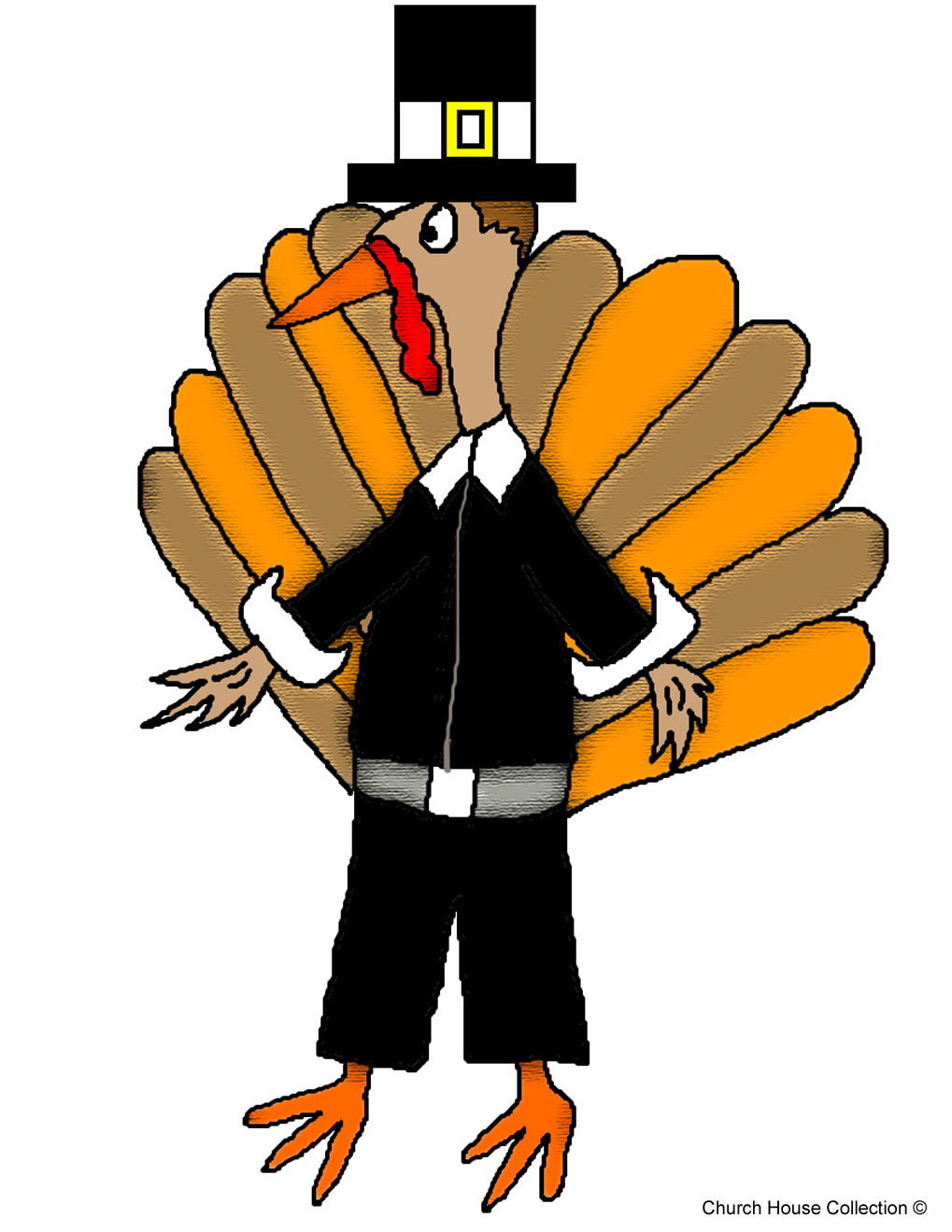 Thanksgiving turkey clipart jpg