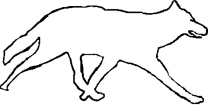 Wolf outline free download clip art on clipart jpg 6